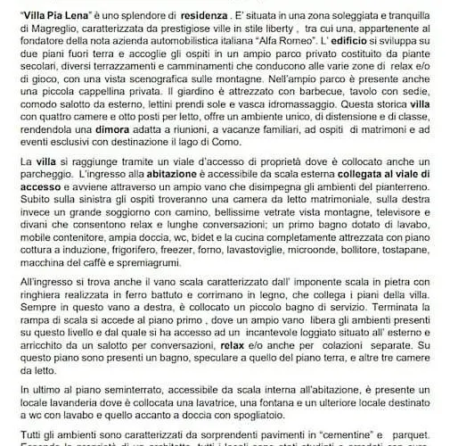 Pia Lena Ferienhaus Magreglio